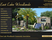Tablet Screenshot of eastlakewoodlands.com